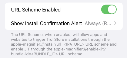 uczywimage.5imkkcapjkc0 iOS16.6.1 Trollstore 巨魔又更新,有新功能上线
